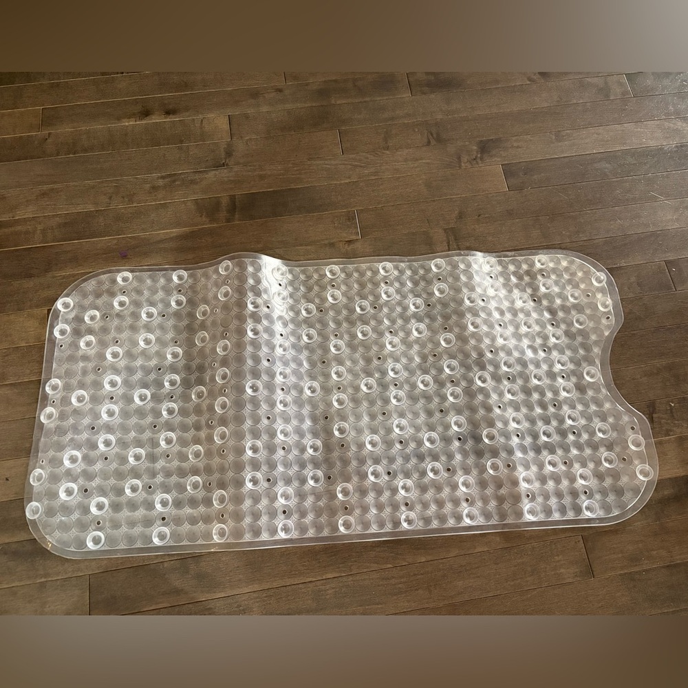 Clear Non-Slip Bath Mat
